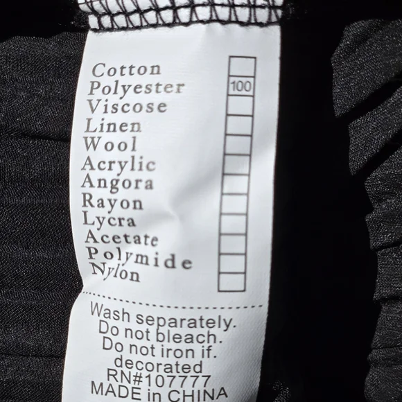 NEW Black Sundress Pleated Ruffle Hem M - Picture 11 of 11